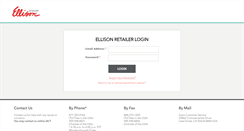 Desktop Screenshot of ellisonretailers.com